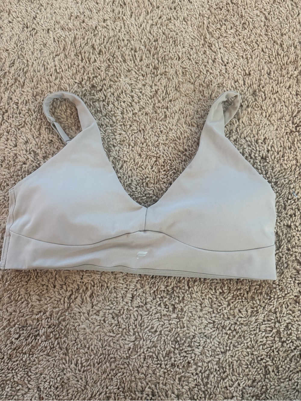 Fabletics Soft Wireless Bralette in Light Taupe
